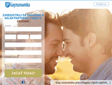 Tablet Screenshot of gayzoznamka.com